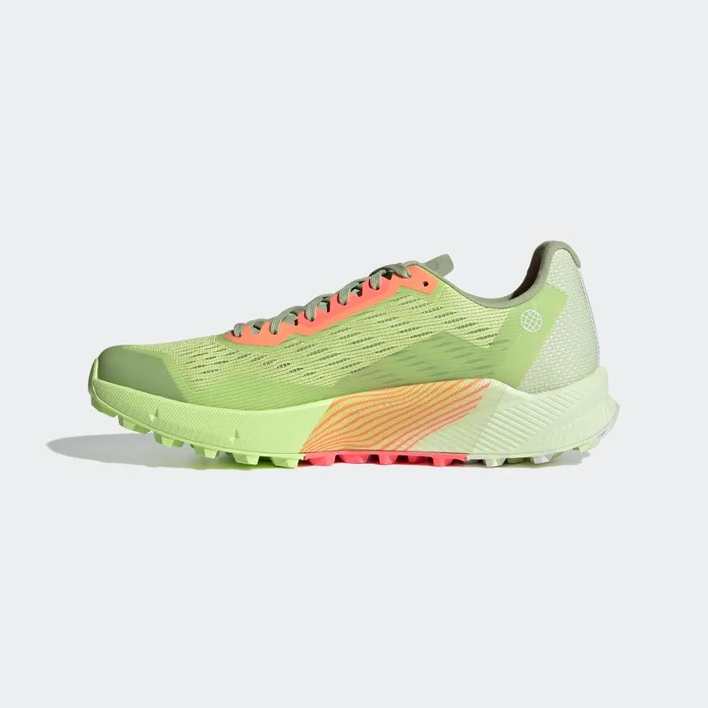 adidas Mens Terrex Agravic Flow 2 Trail Trail Running Sneakers Shoes - Green