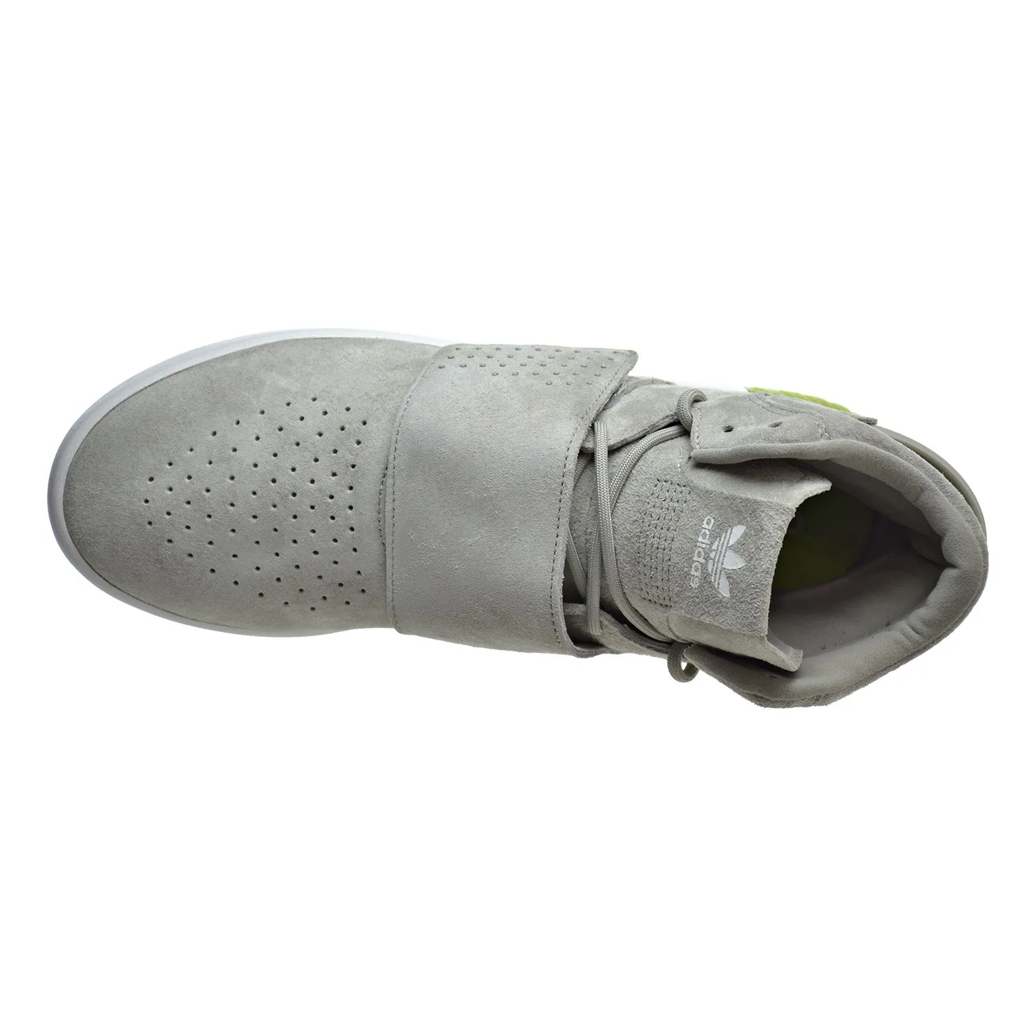 Adidas Tubular Invader Strap Men's Shoes Sesame/Sesame/Semi Solar Slime