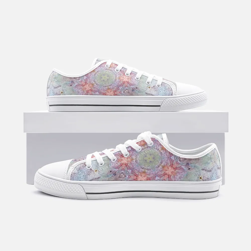 Aphrodite Psychedelic Canvas Low-Tops
