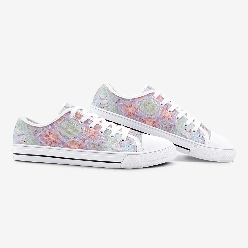 Aphrodite Psychedelic Canvas Low-Tops