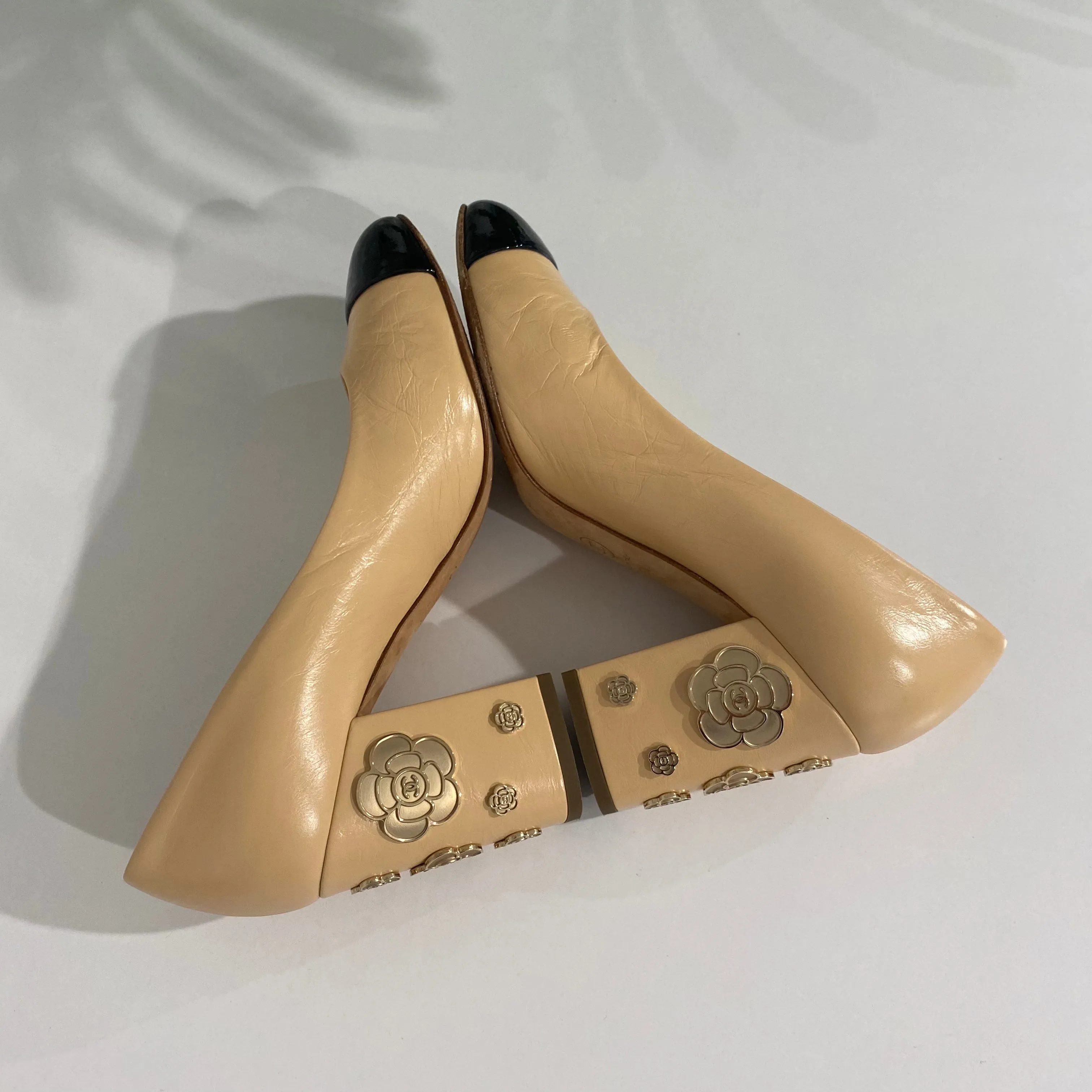 Chanel Camellia Heels