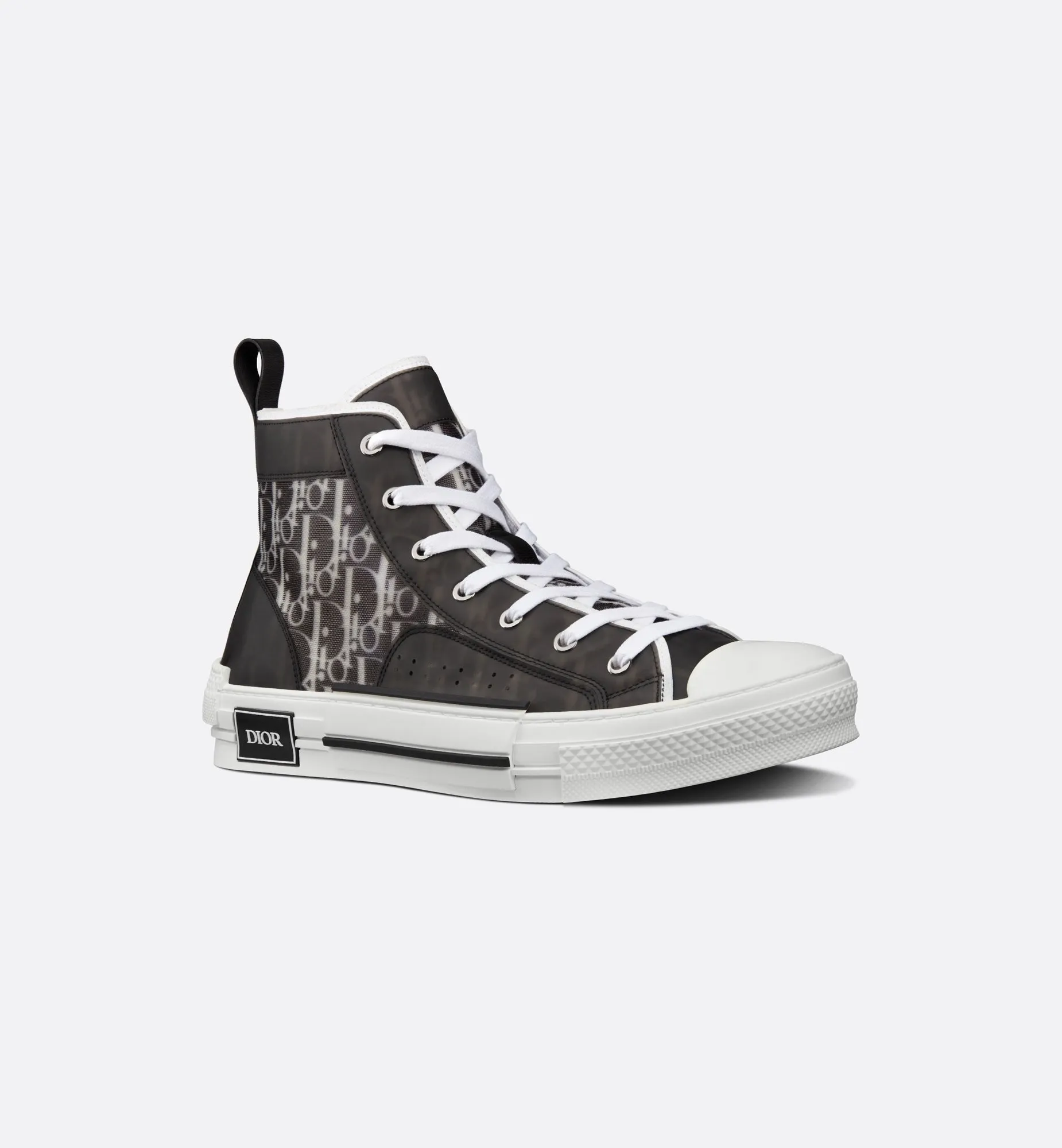 CHRISTIAN DIOR B23 HIGH-TOP DIOR OBLIQUE SNEAKERS