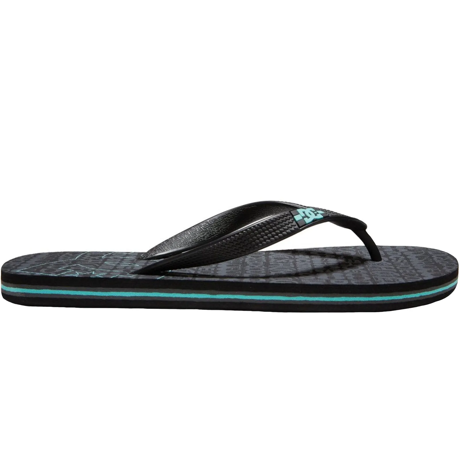 DC Shoes Mens Spray Flip Flops