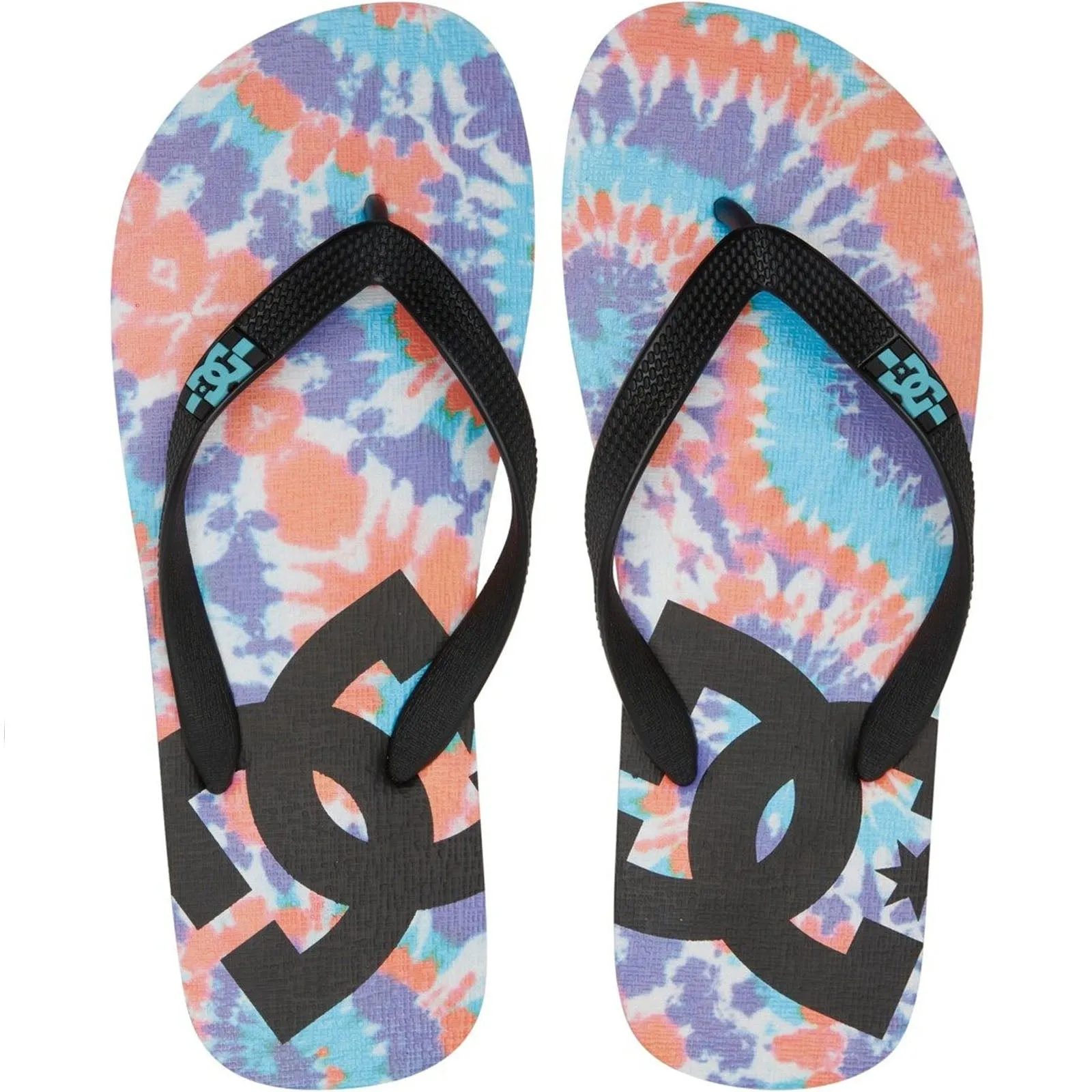 DC Shoes Mens Spray Flip Flops