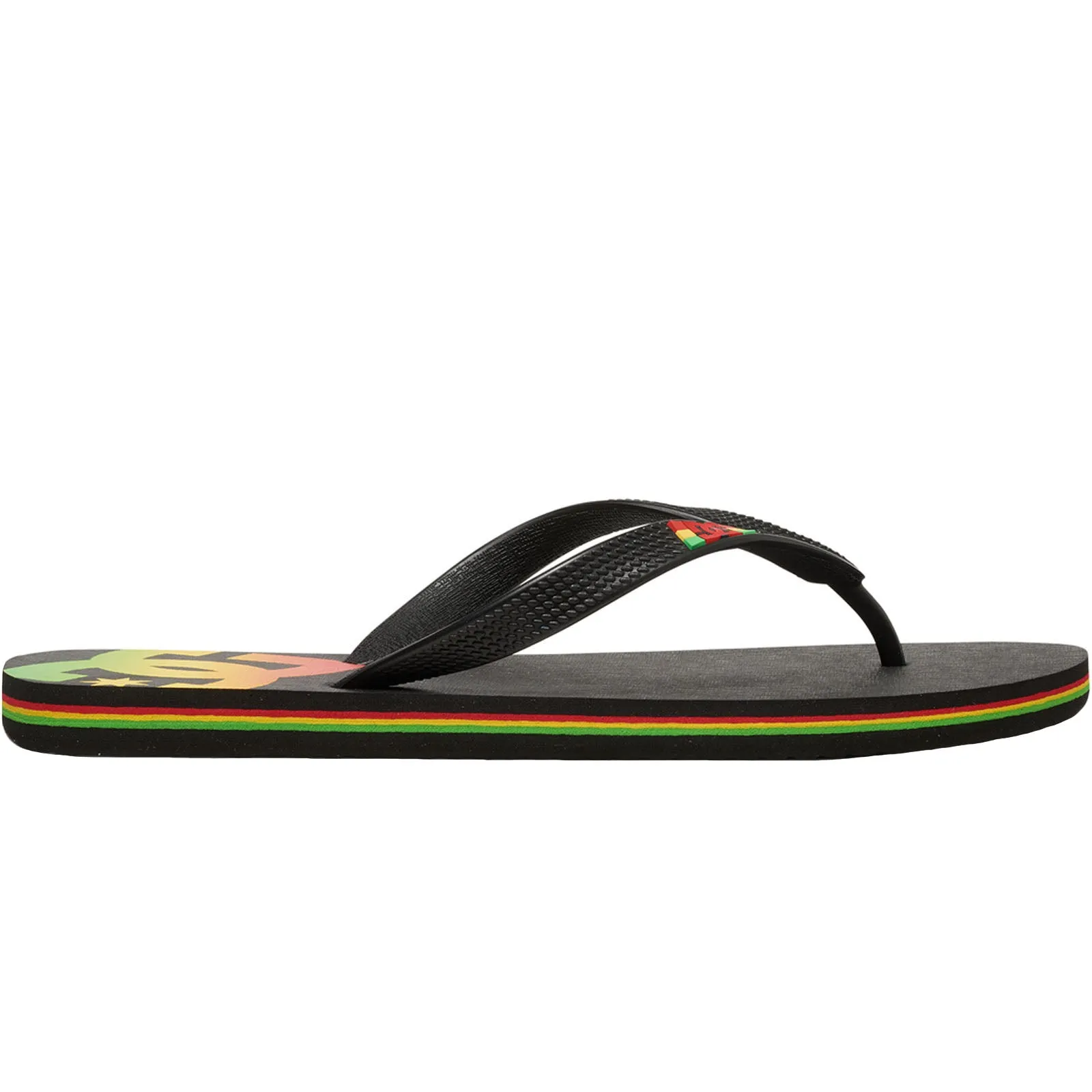 DC Shoes Mens Spray Flip Flops