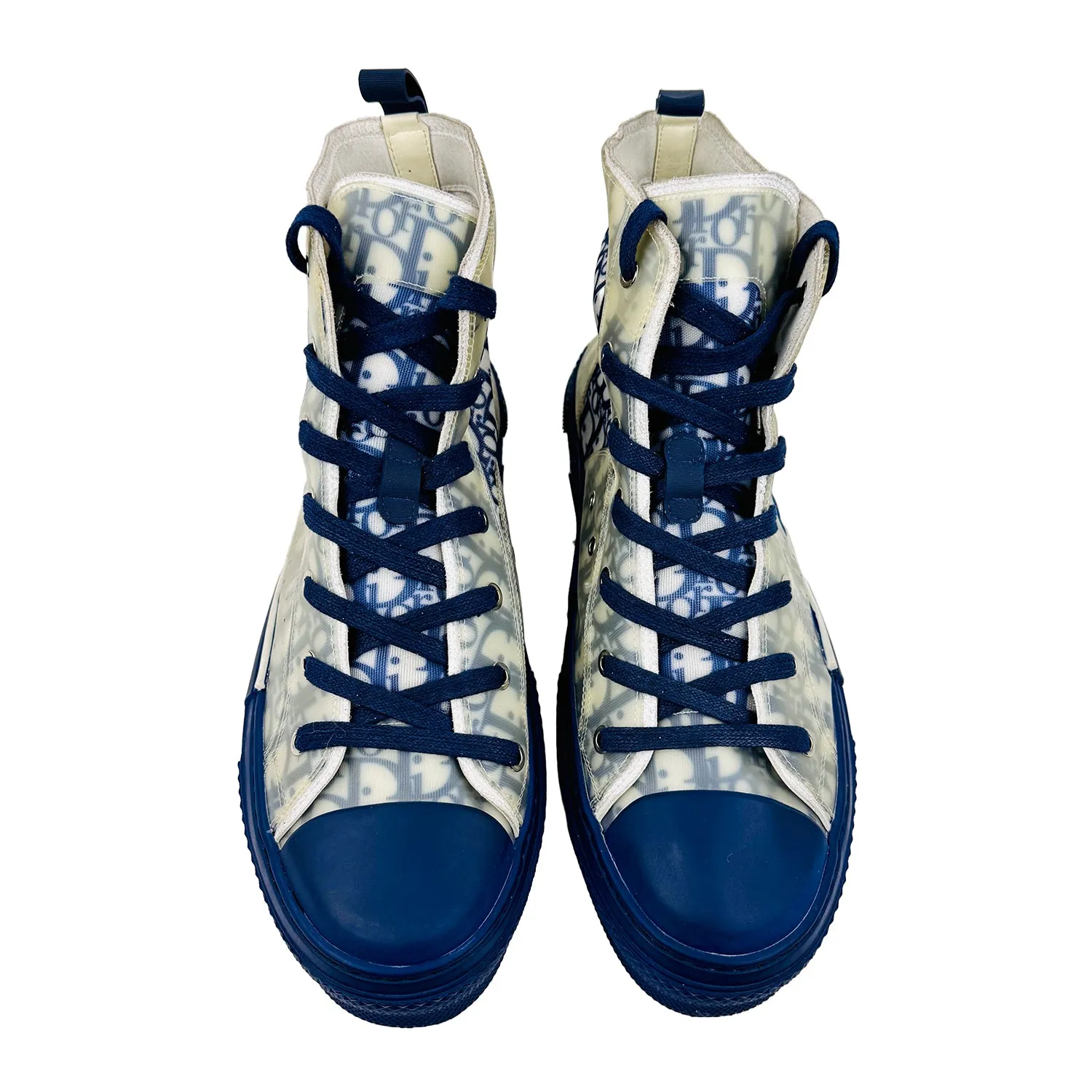 Dior B23 High Top Oblique Shoes (Size 44/44.5) -  3SH118YTG H165