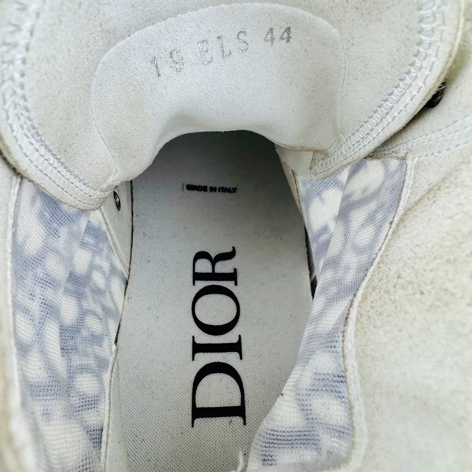 Dior B23 High Top Oblique Shoes (Size 44/44.5) -  3SH118YTG H165