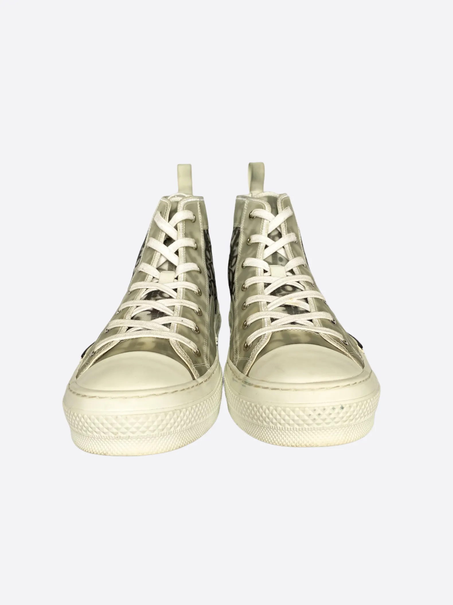Dior Oblique Canvas High Top Sneaker