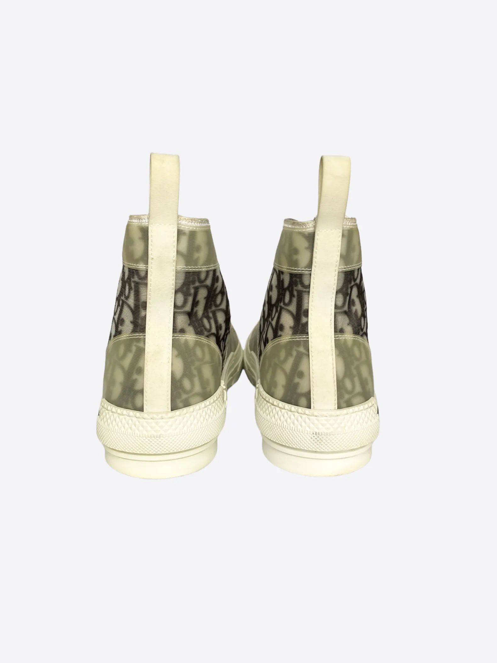 Dior Oblique Canvas High Top Sneaker