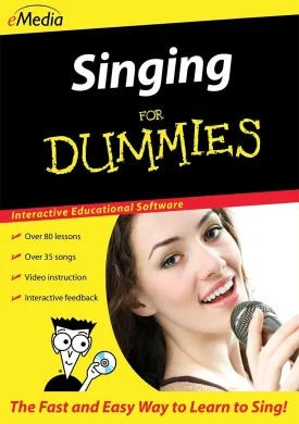 eMedia Singing For Dummies v2 [PC Download]