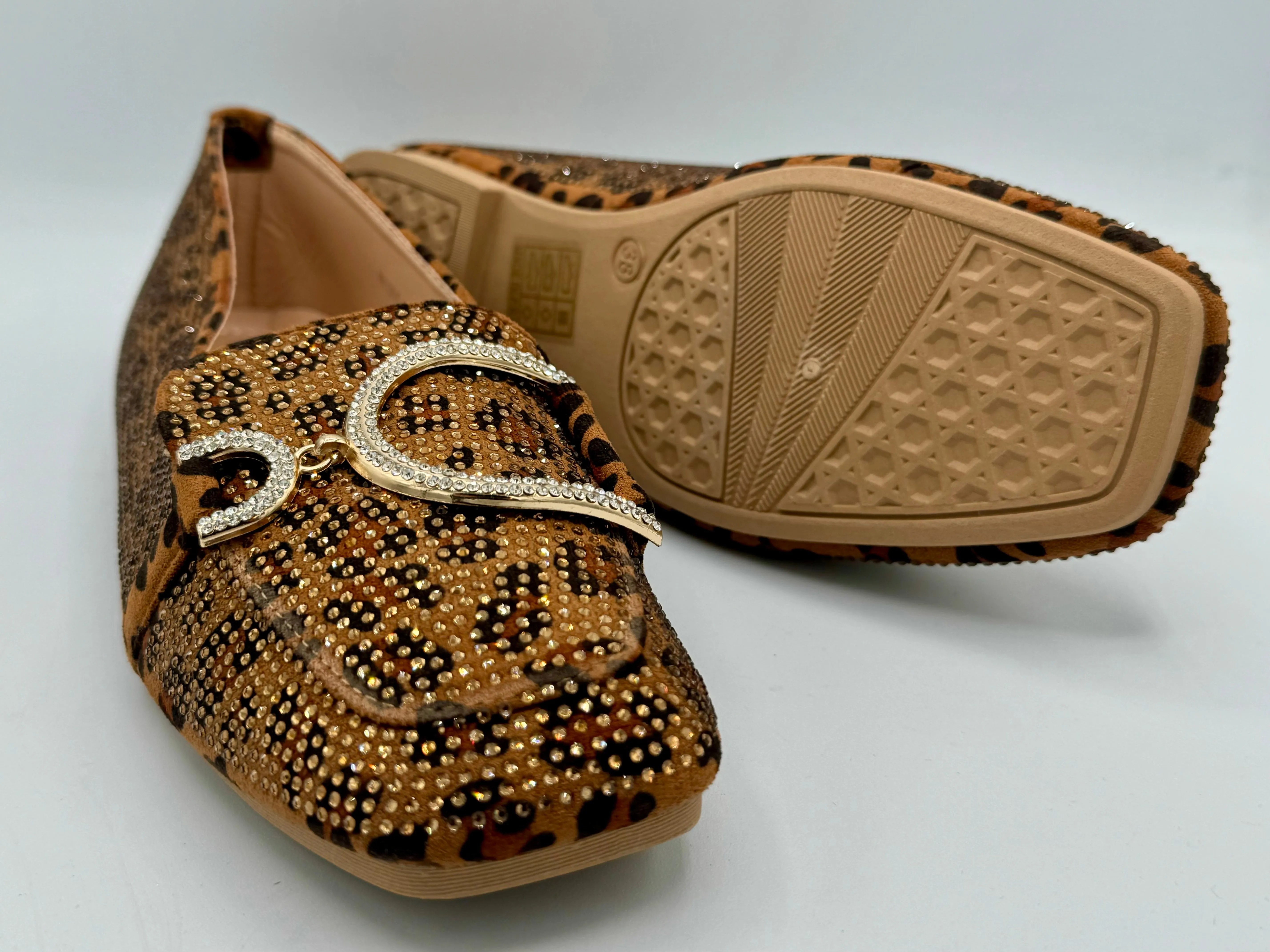 Fiona loafers - leopard