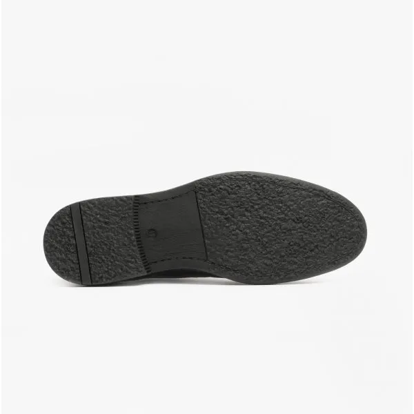 Goor CALEB Mens Nubuck Chukka Boots Grey
