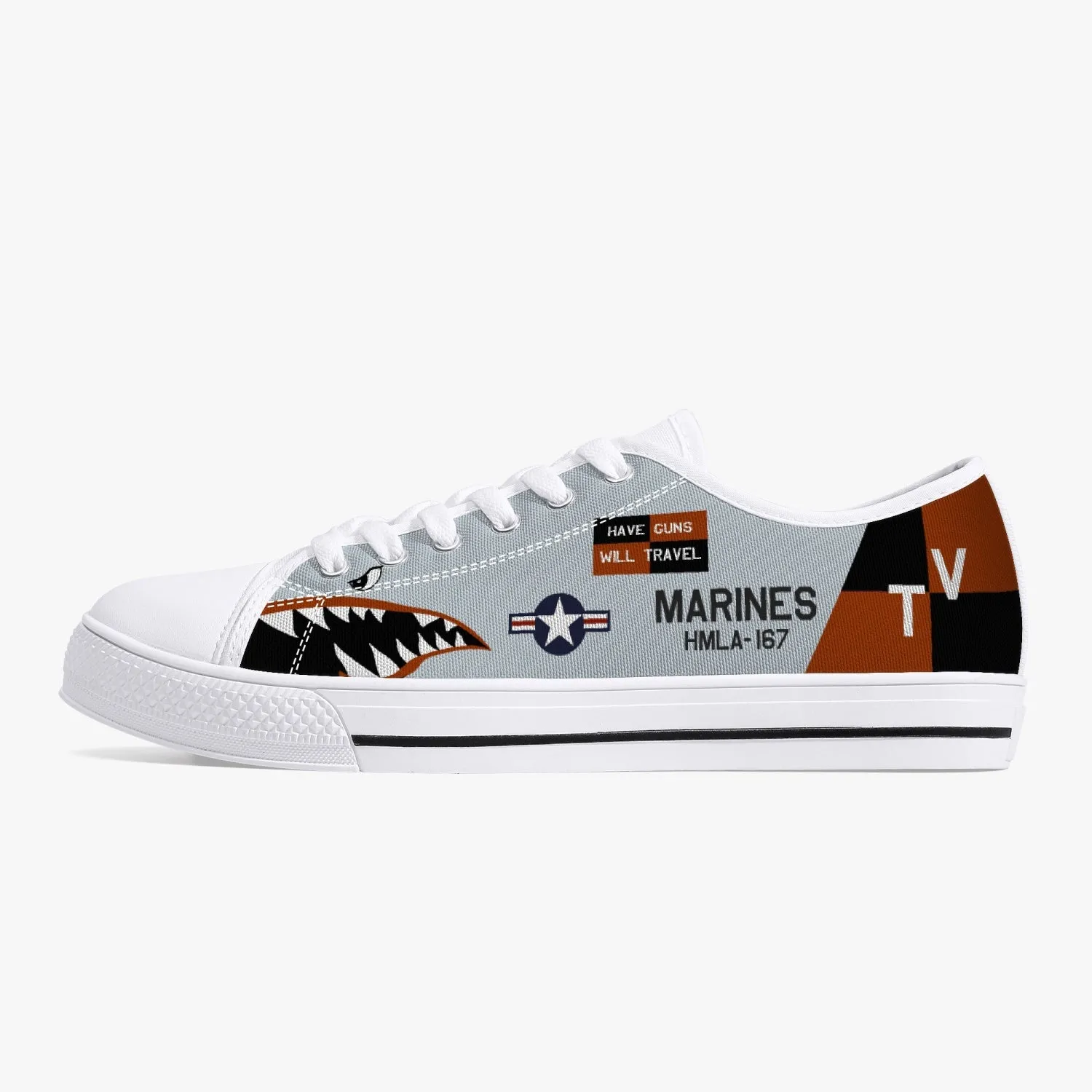HMLA-167 "Warriors" Low Top Canvas Shoes