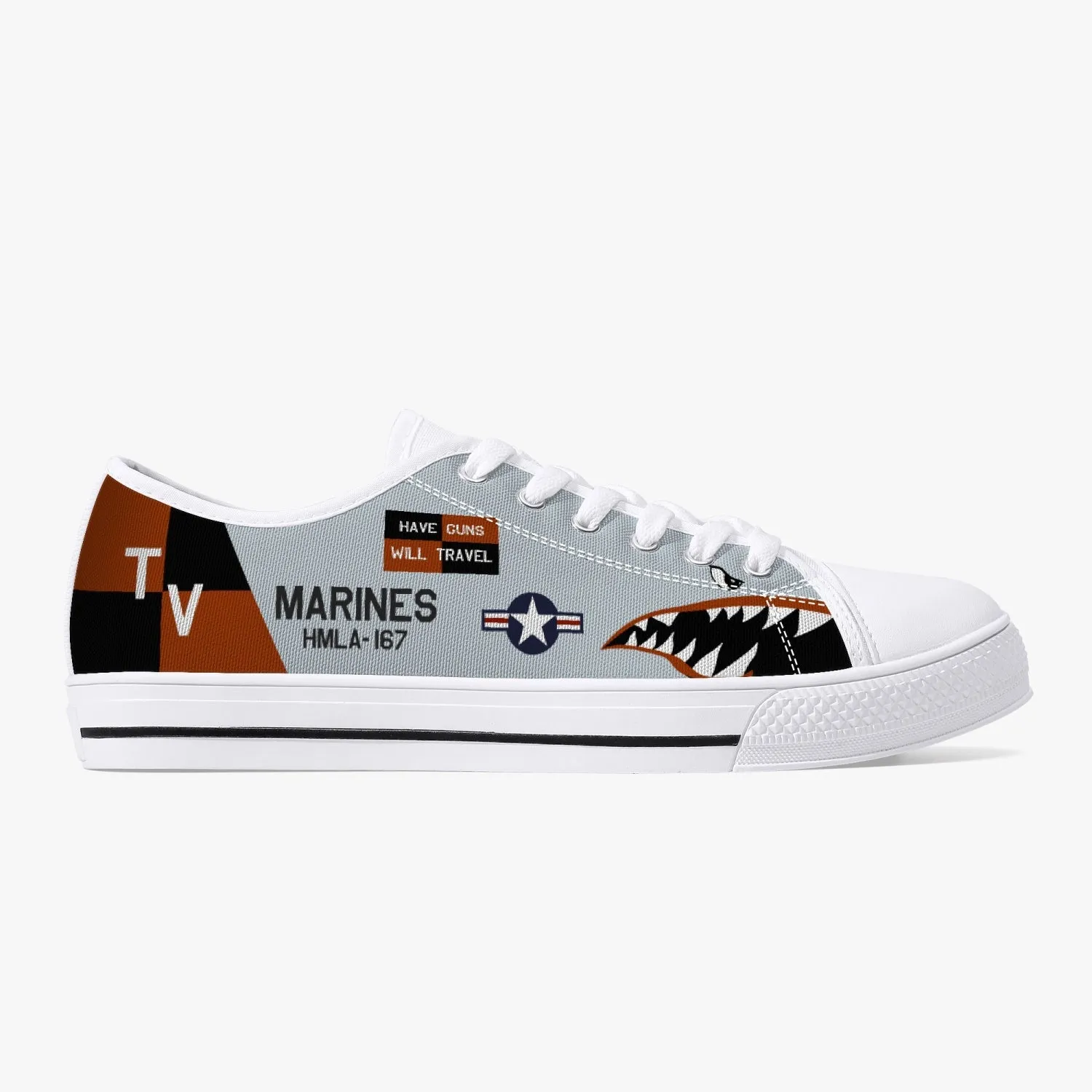 HMLA-167 "Warriors" Low Top Canvas Shoes