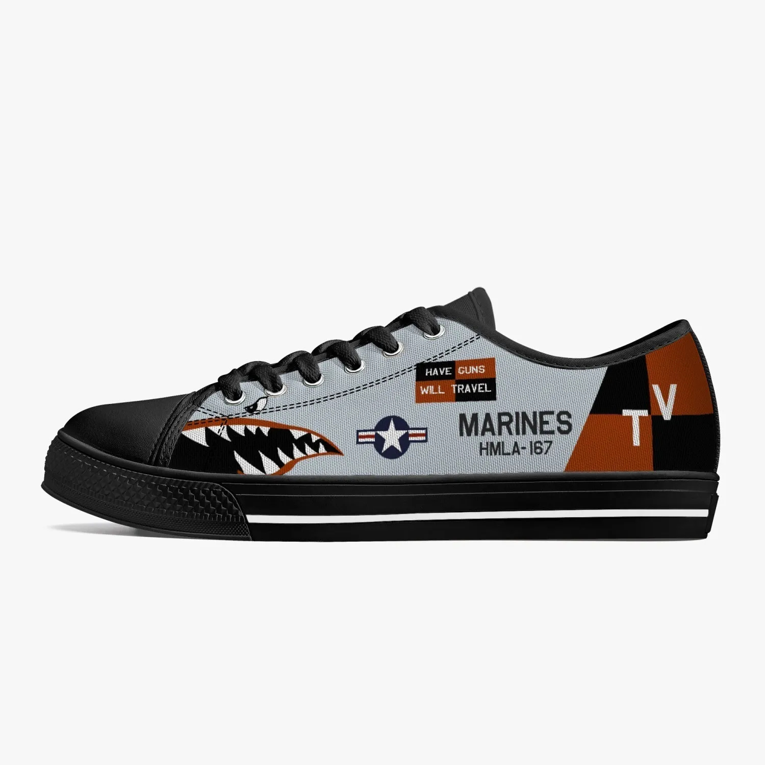 HMLA-167 "Warriors" Low Top Canvas Shoes