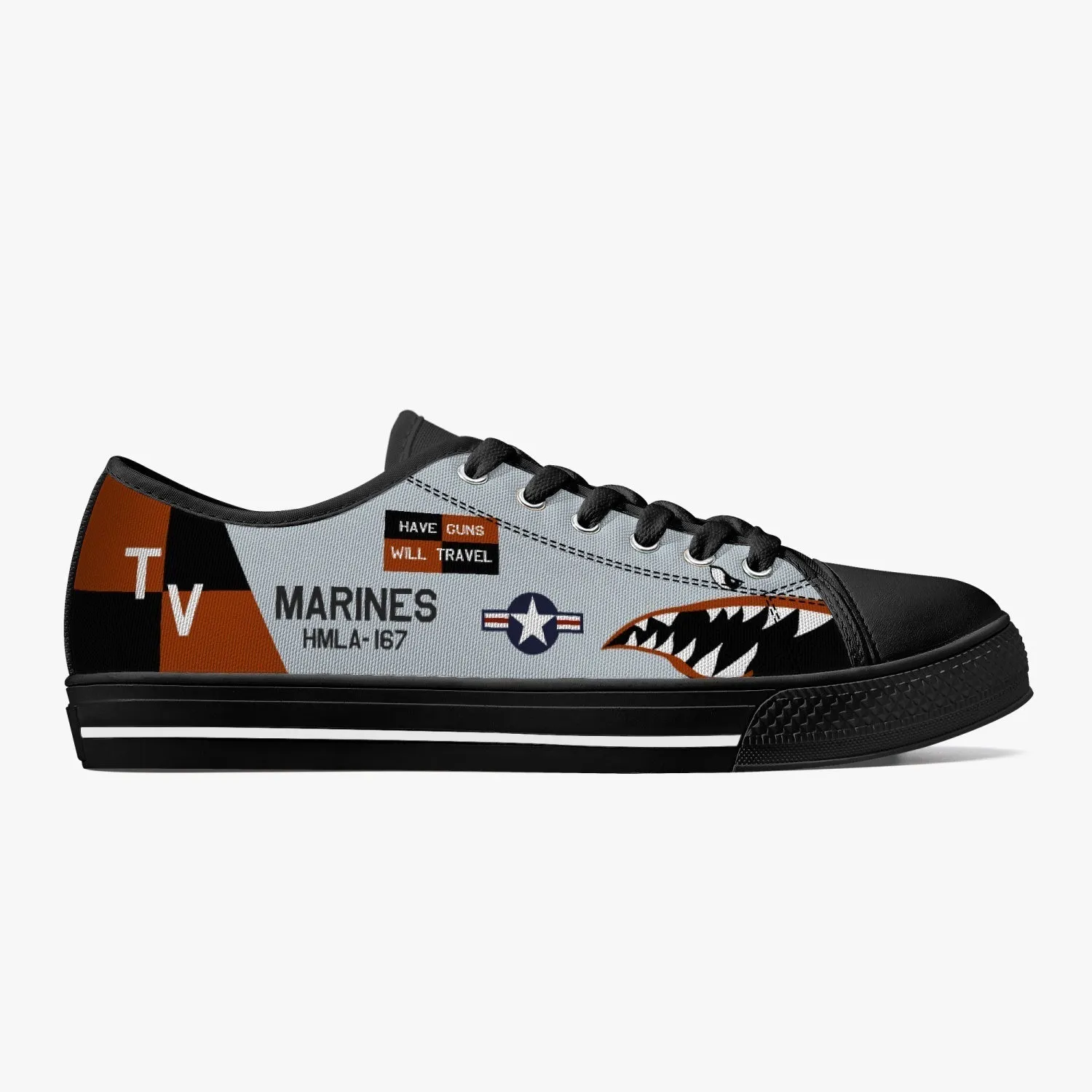 HMLA-167 "Warriors" Low Top Canvas Shoes