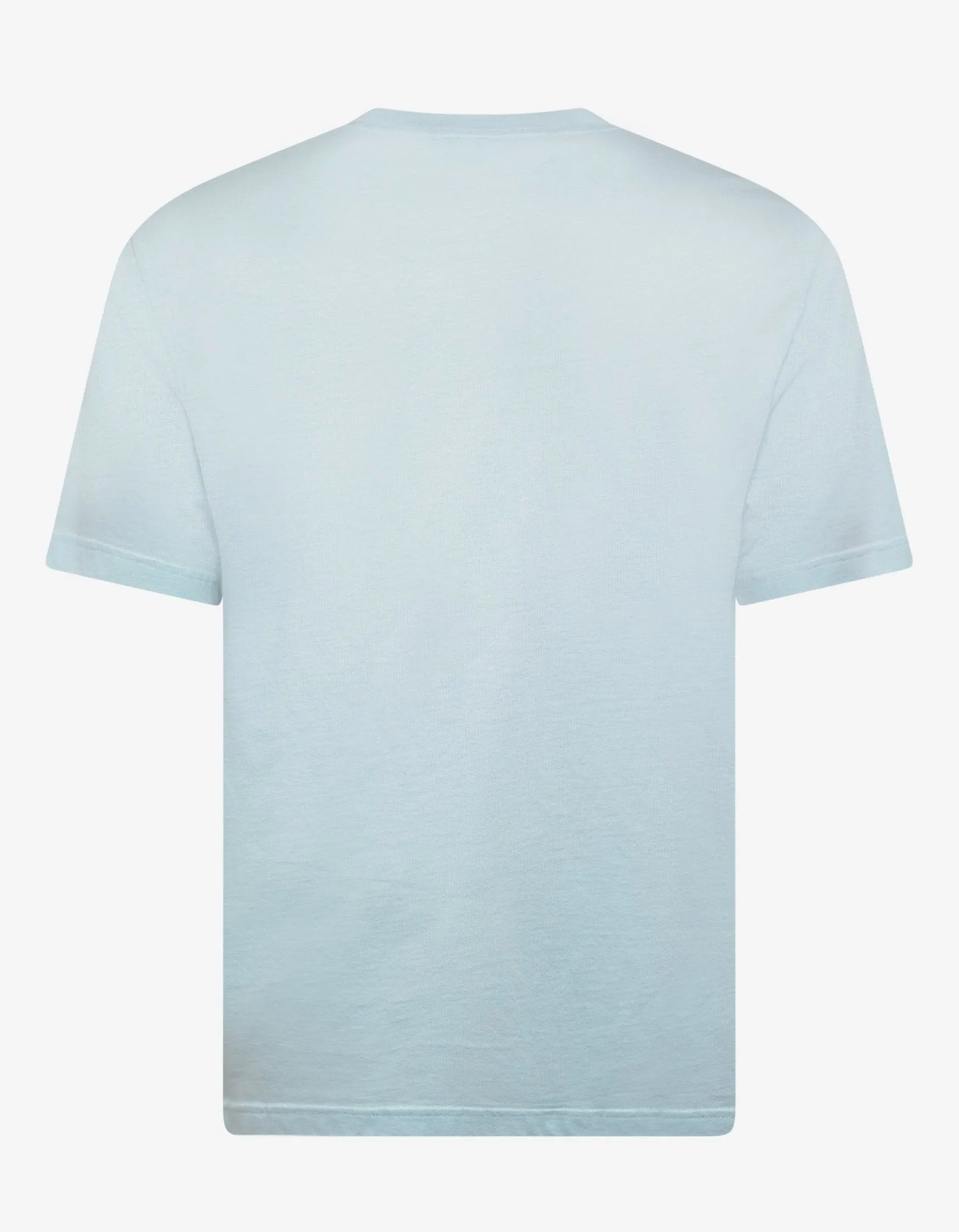 Light Blue Logo Print T-Shirt -