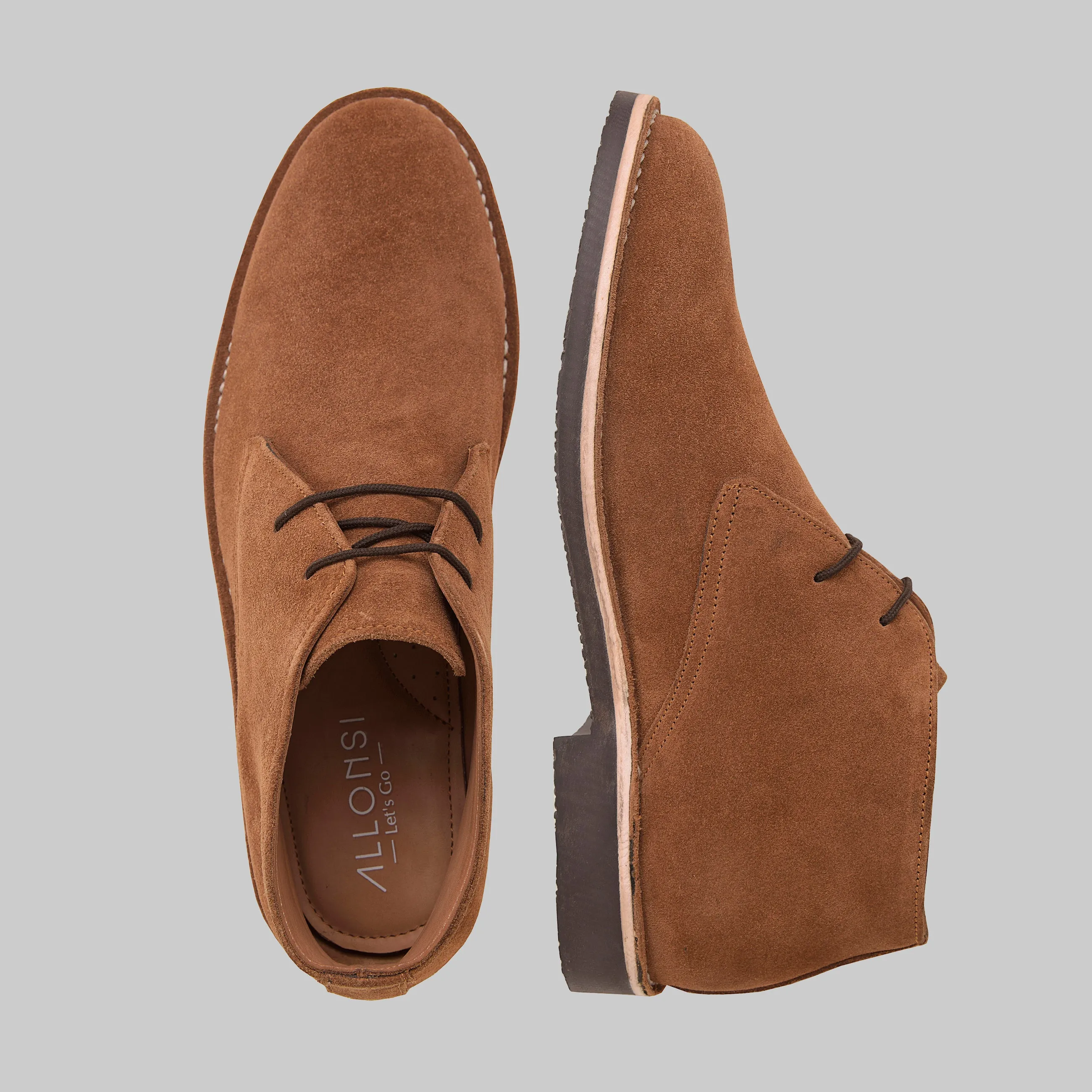 Lorenzo Suede Chukka Boots