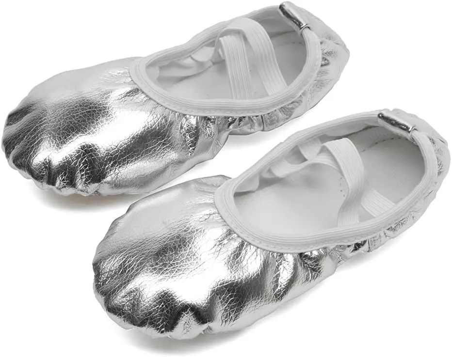 MSMAX Ballet Shoes for Women Girls Pointe Shoes Party Costume Flats