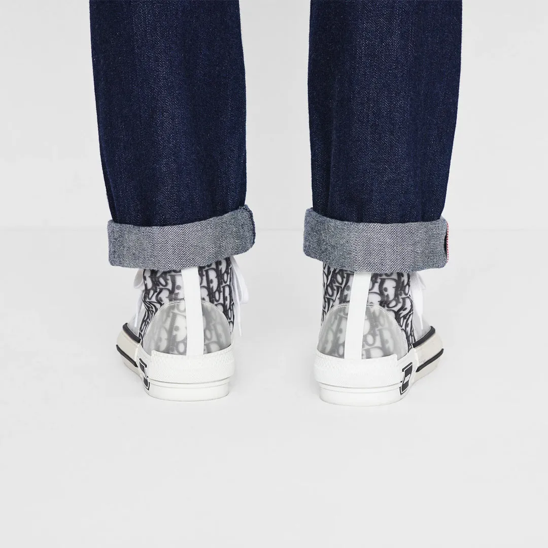 Oblique B23 Black/White High Sneakers