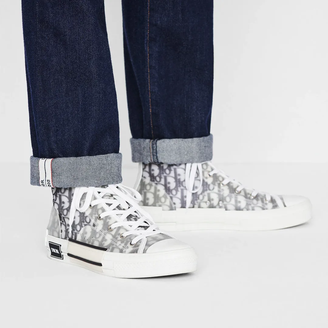 Oblique B23 Black/White High Sneakers