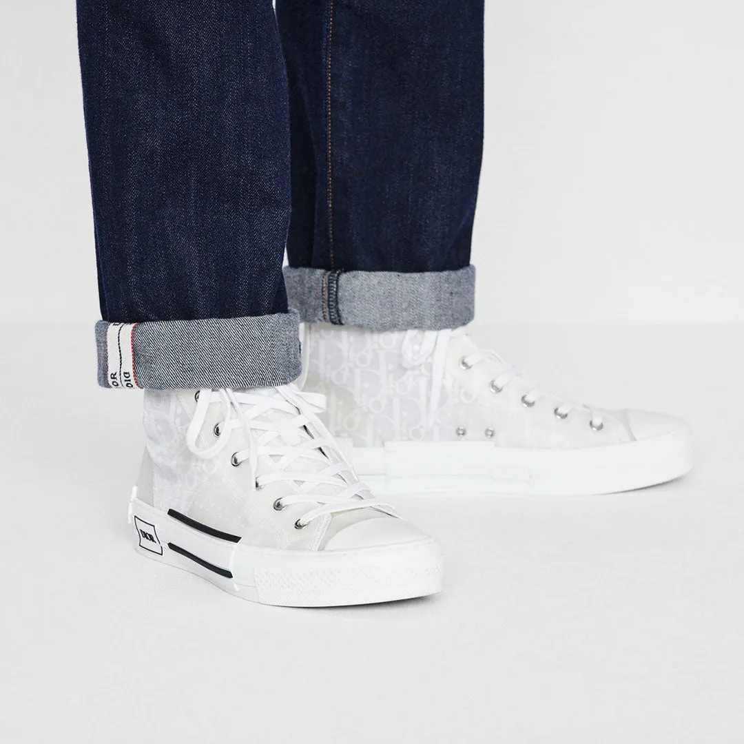 Oblique B23 Hi-Top Blue/Grey Sneakers