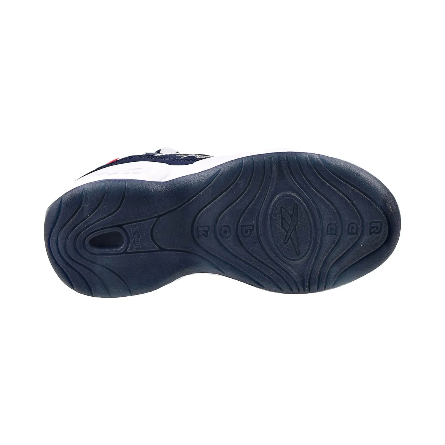 Reebok Question Mid Little Kids' Shoes White-Navy-Red