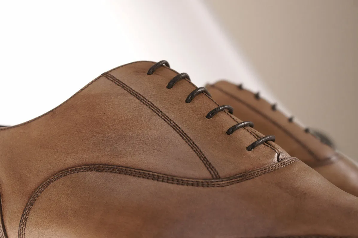 Reno Betis Leather Oxford Shoes
