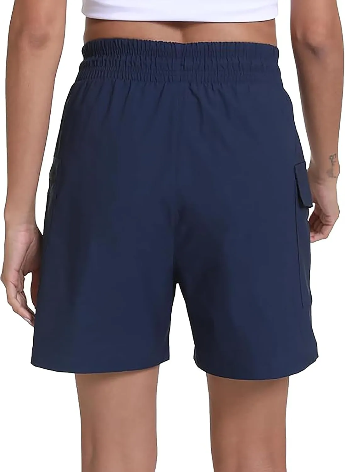 Rrosseyz Women's Hiking Cargo Shorts with Pockets Quick Dry Athletic Gym for Women Exercise Lounge