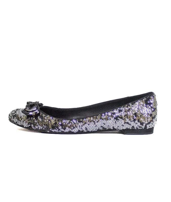 Sequins Ballet Flats