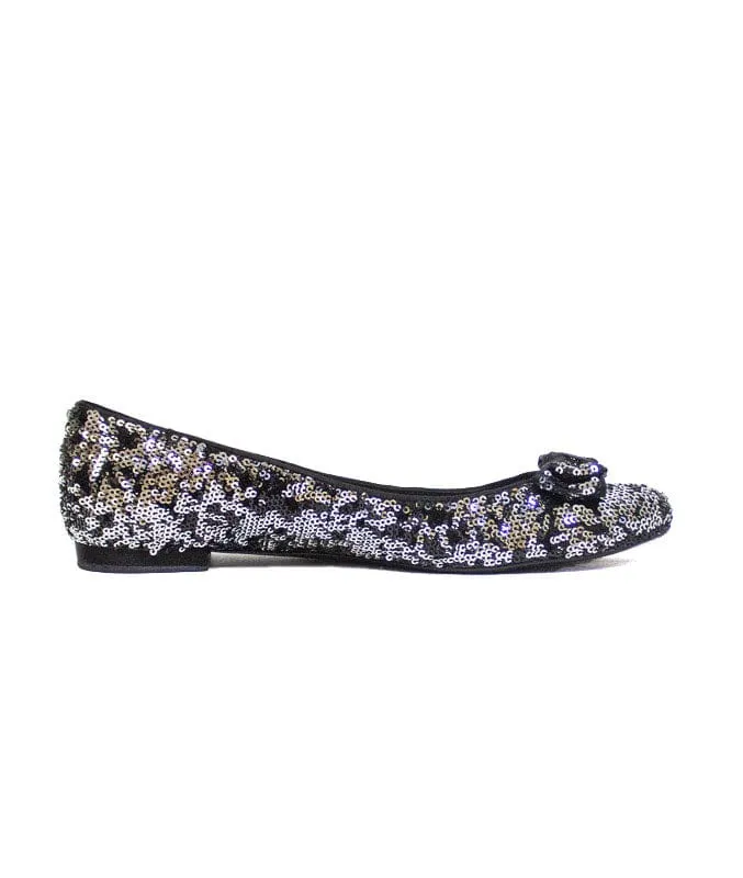 Sequins Ballet Flats