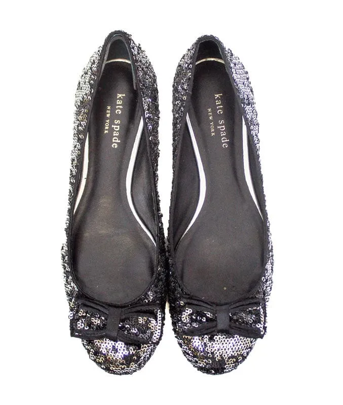Sequins Ballet Flats