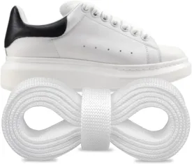 Shoelaces for Alexander McQueen Flat Shoe Laces Replacement Sneaker Shoes