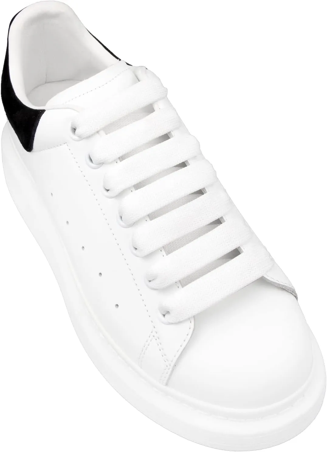 Shoelaces for Alexander McQueen Flat Shoe Laces Replacement Sneaker Shoes