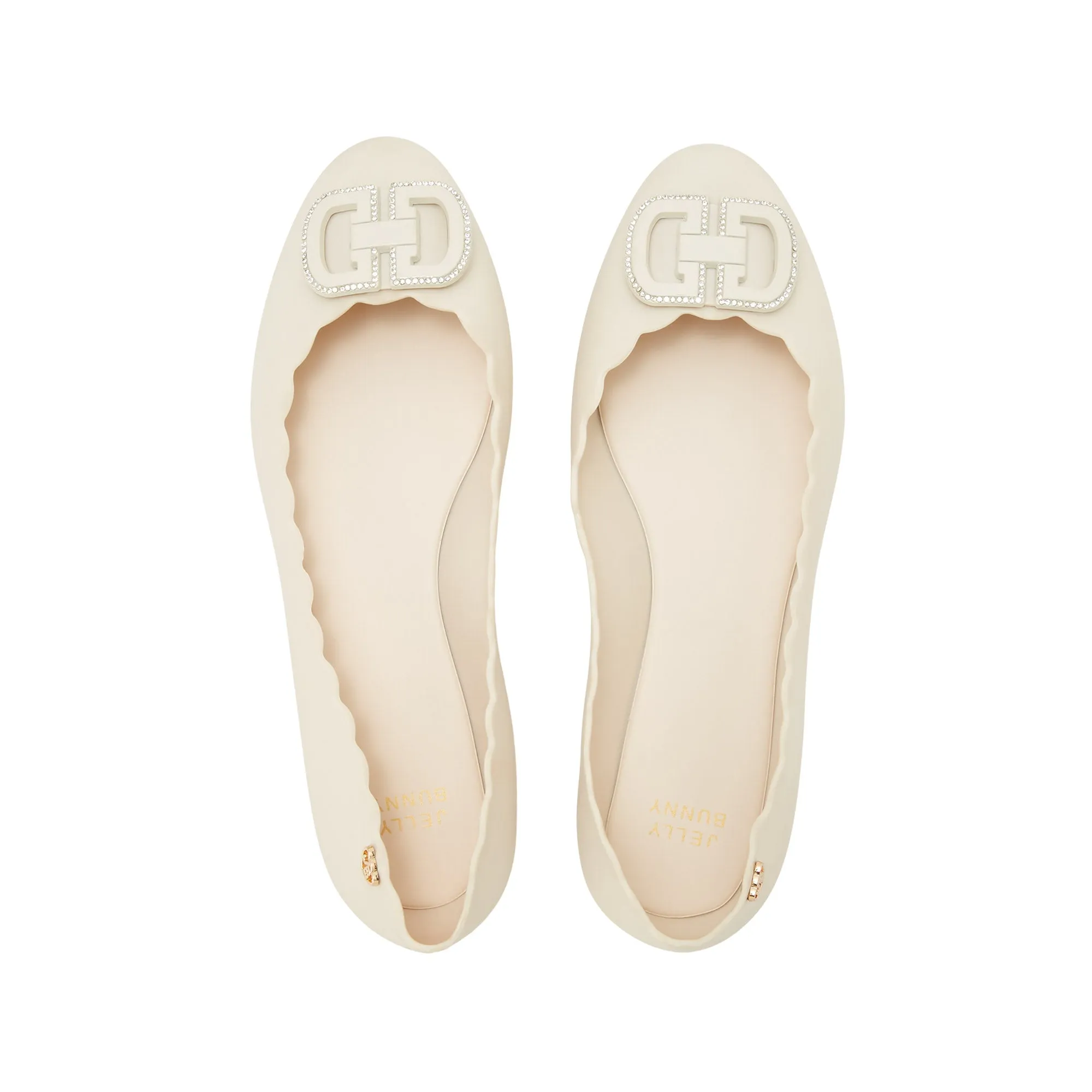 Sophie Matt Orin Flat Ballerinas Ivory
