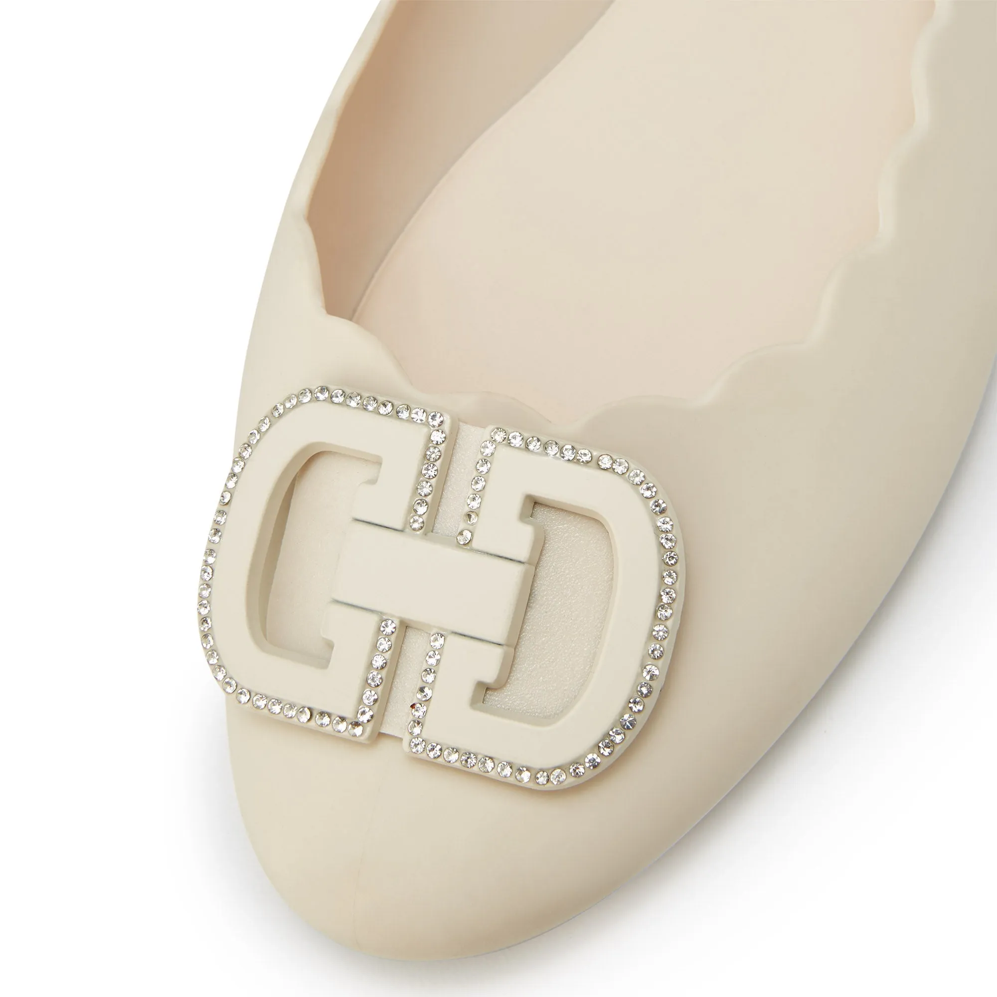 Sophie Matt Orin Flat Ballerinas Ivory