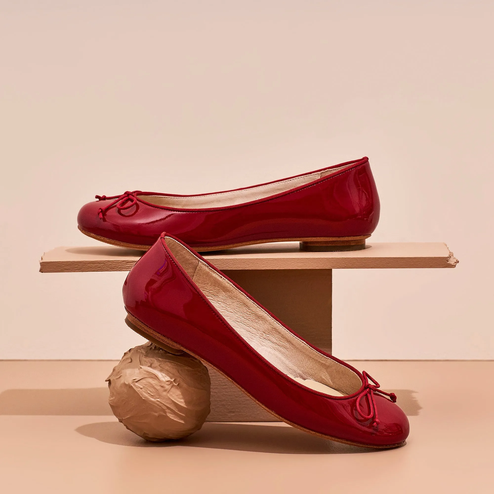 Tina Ruby patent leather Ballet