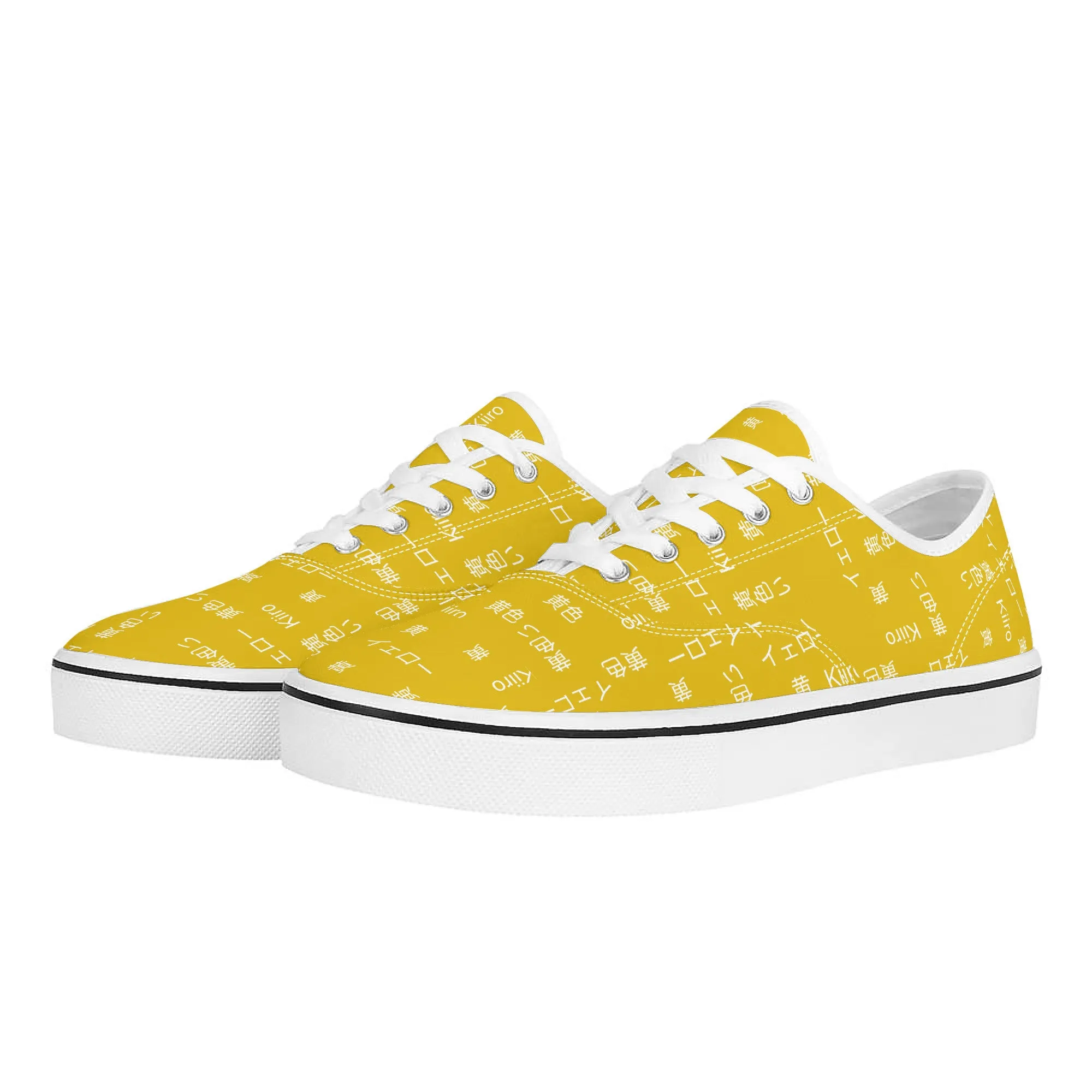 Yellow Kana Skate Shoes