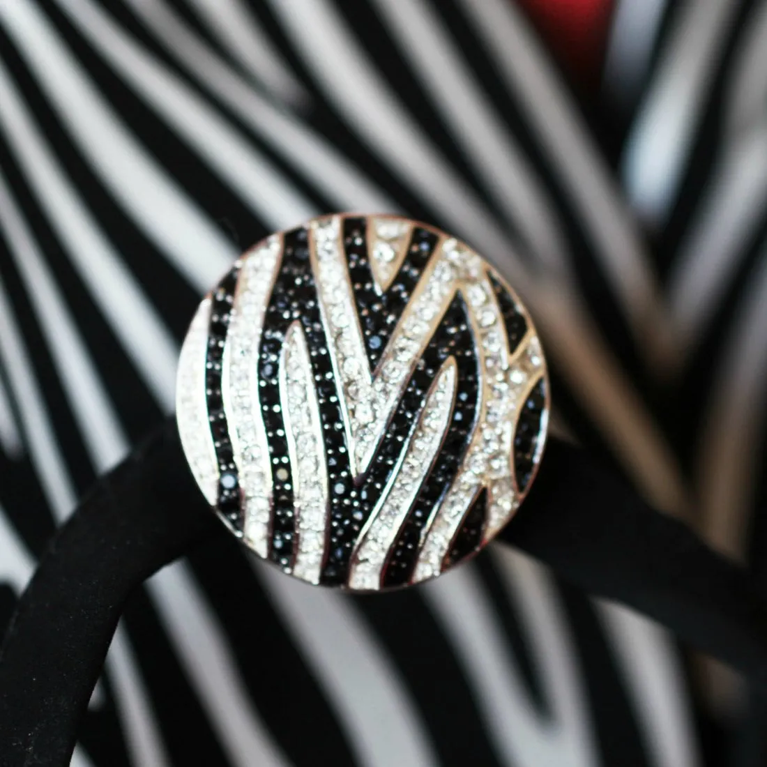 Zebra Flat Flip Flops